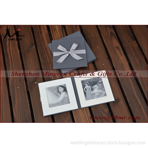 Fabric Cloth Linen Photo Frame Album Folio